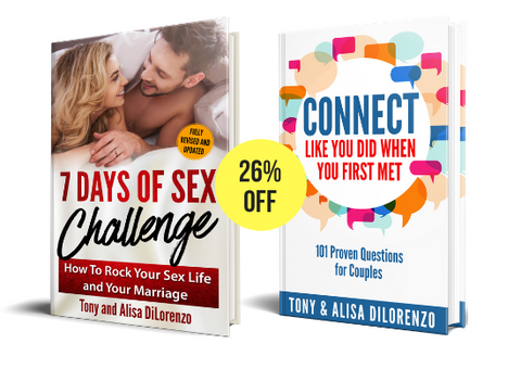 7 Days of Sex Challenge (2nd Edition) AND Connect Like You Did Book Bundle